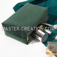 Suede Cosmetic Bag