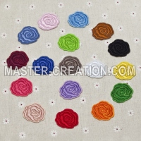 Flower Embroidery Badge