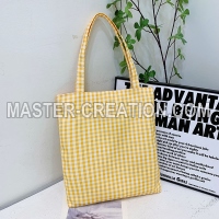 Casual Plaid Tote