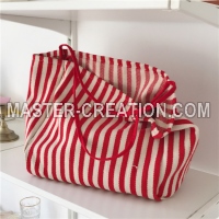 Striped Shoulder Bag