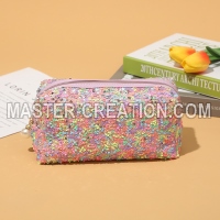 Sequin Makeup Bag