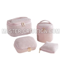Corduroy Cosmetic Bag