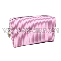 Stripe Cosmetic Bag